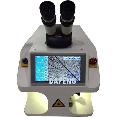 Small 60W Gold Jewellery Welding Machine Multi Function Water Cooling