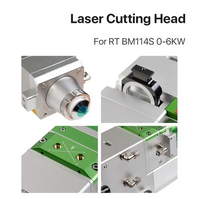 Auto Focus 6KW Laser Spare Parts Cutting Head Raytools BM114 For Fiber Machine